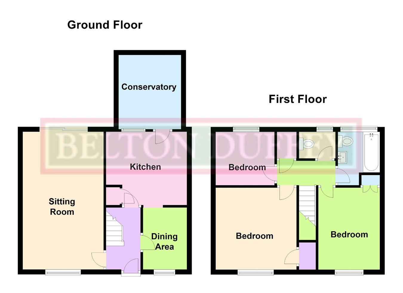 2, Tennyson Close, Huntingdon floorplan