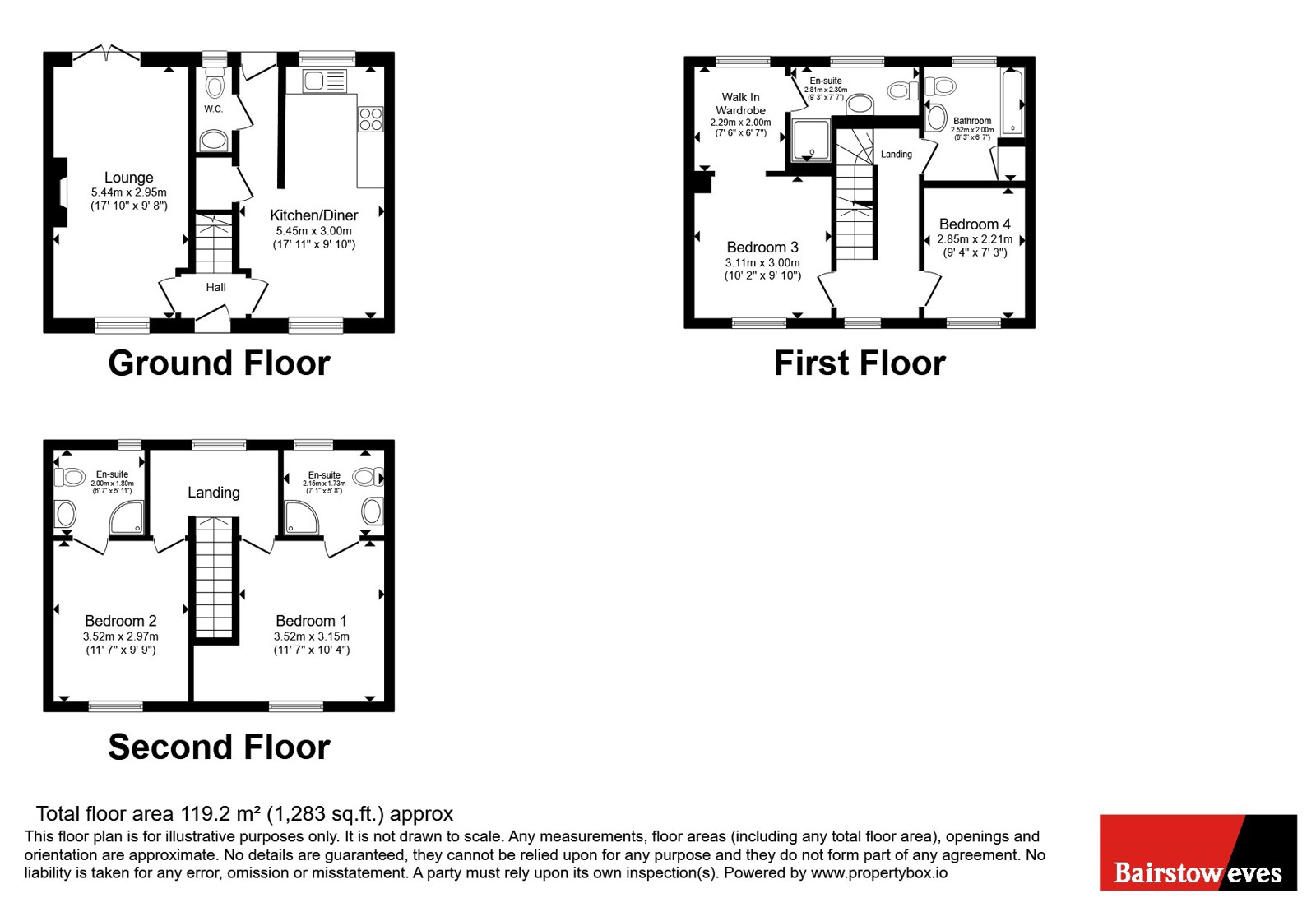17, Kings Farm Meadow, Southminster floorplan