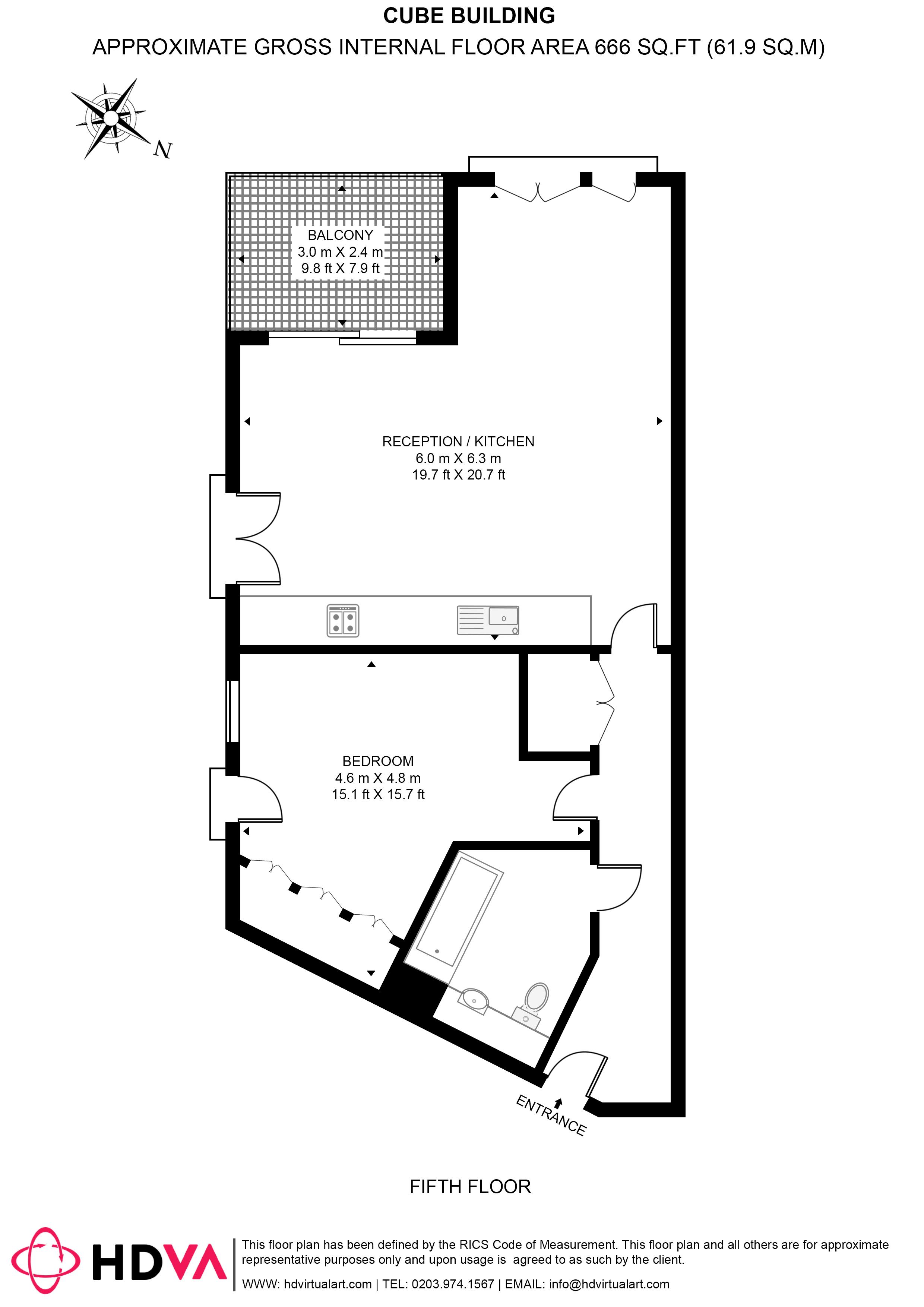 17-21 Wenlock Road, London floorplan