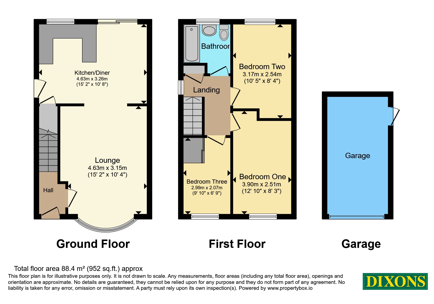 317, Bentley Lane, West Midlands floorplan