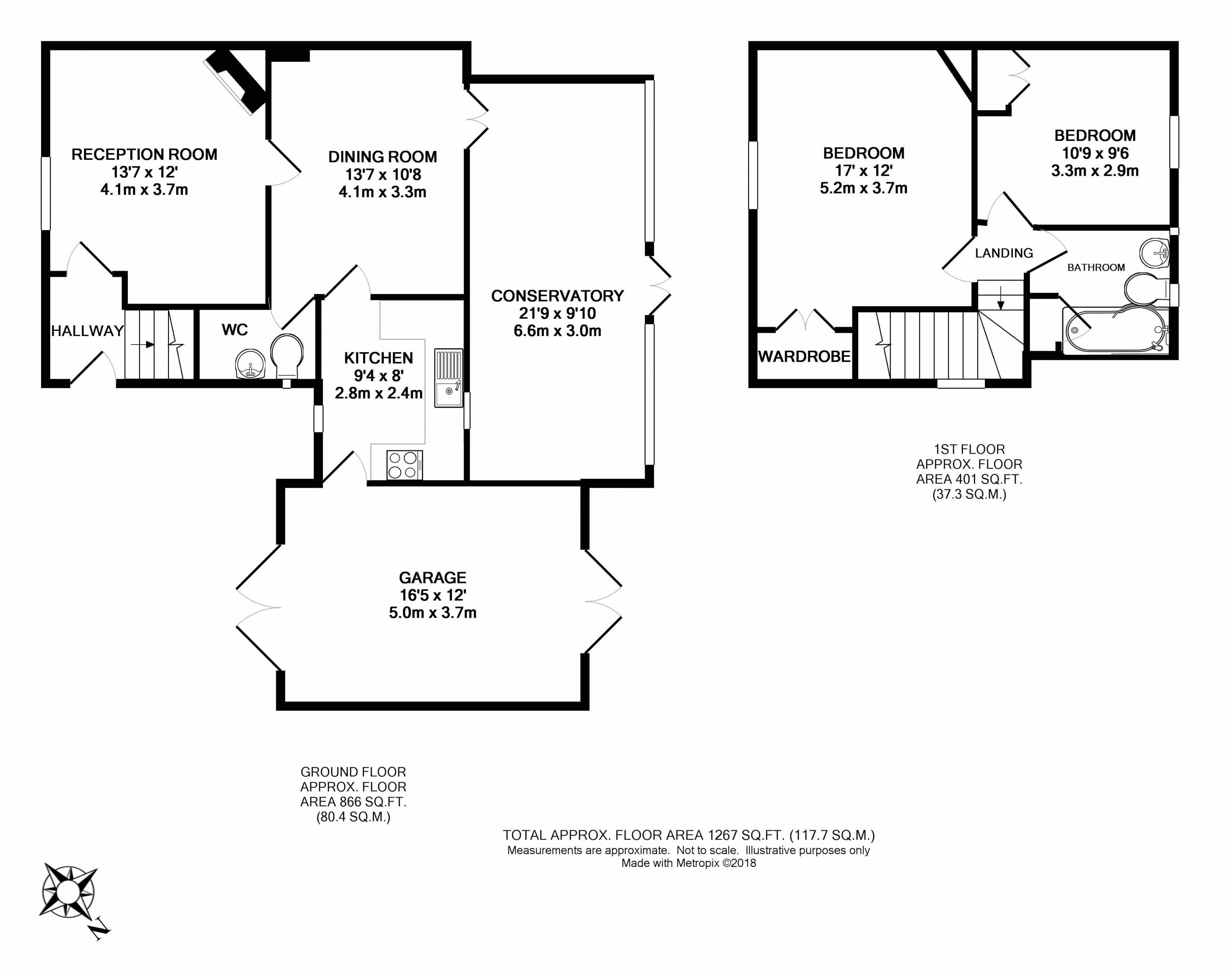 2 Bedrooms Semi-detached house to rent in Shepherds Green, Henley-On-Thames RG9