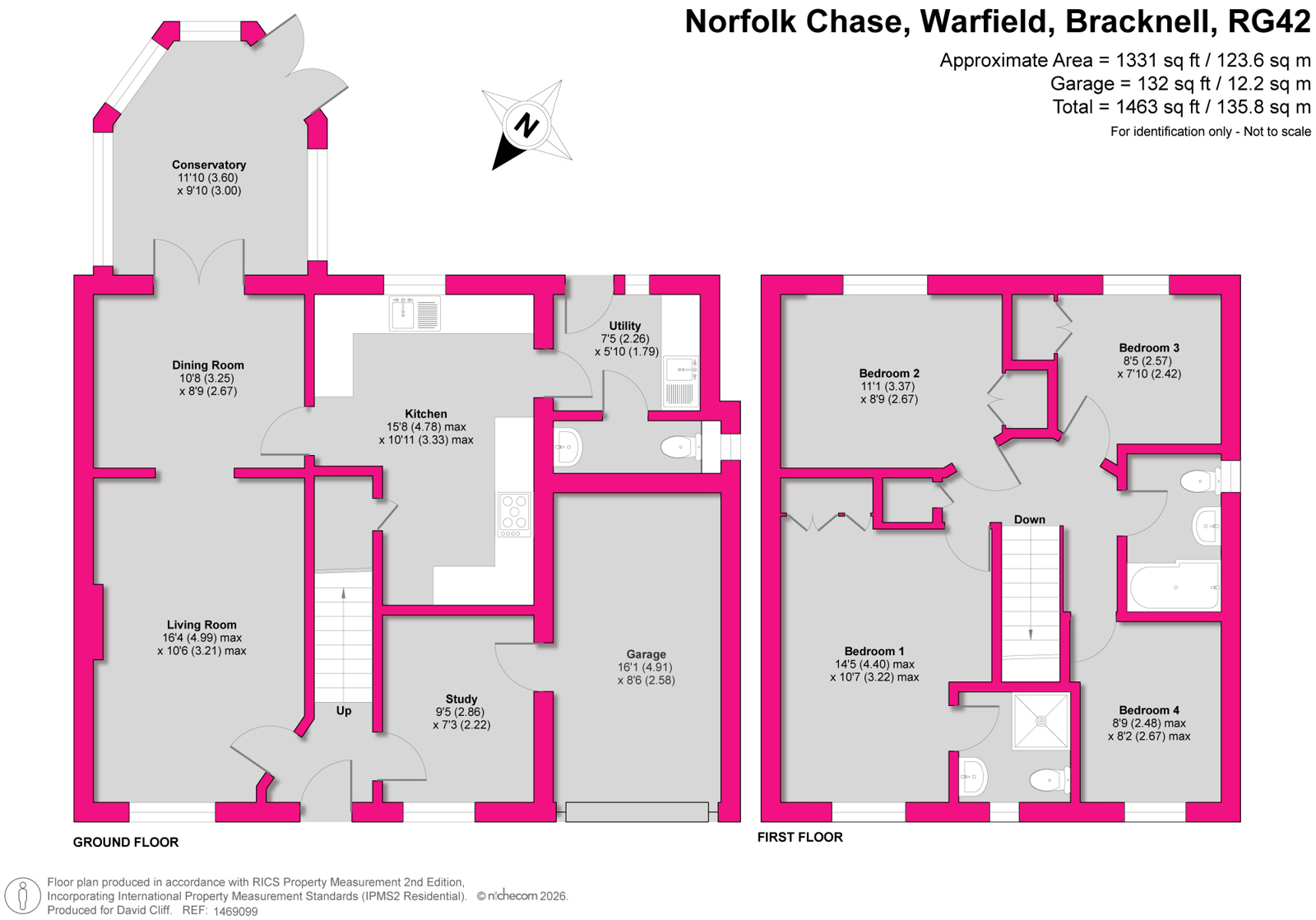 15, Norfolk Chase, Bracknell floorplan
