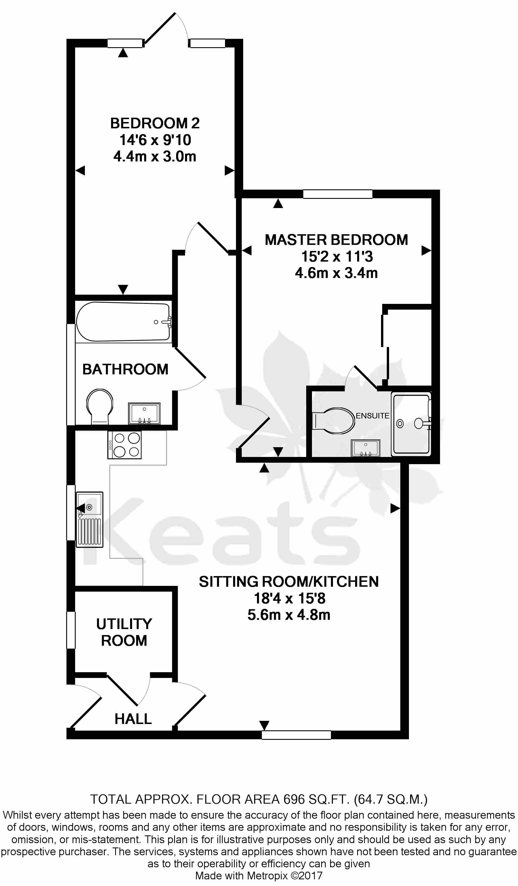 2 Bedrooms Flat to rent in Wey Hill, Haslemere GU27