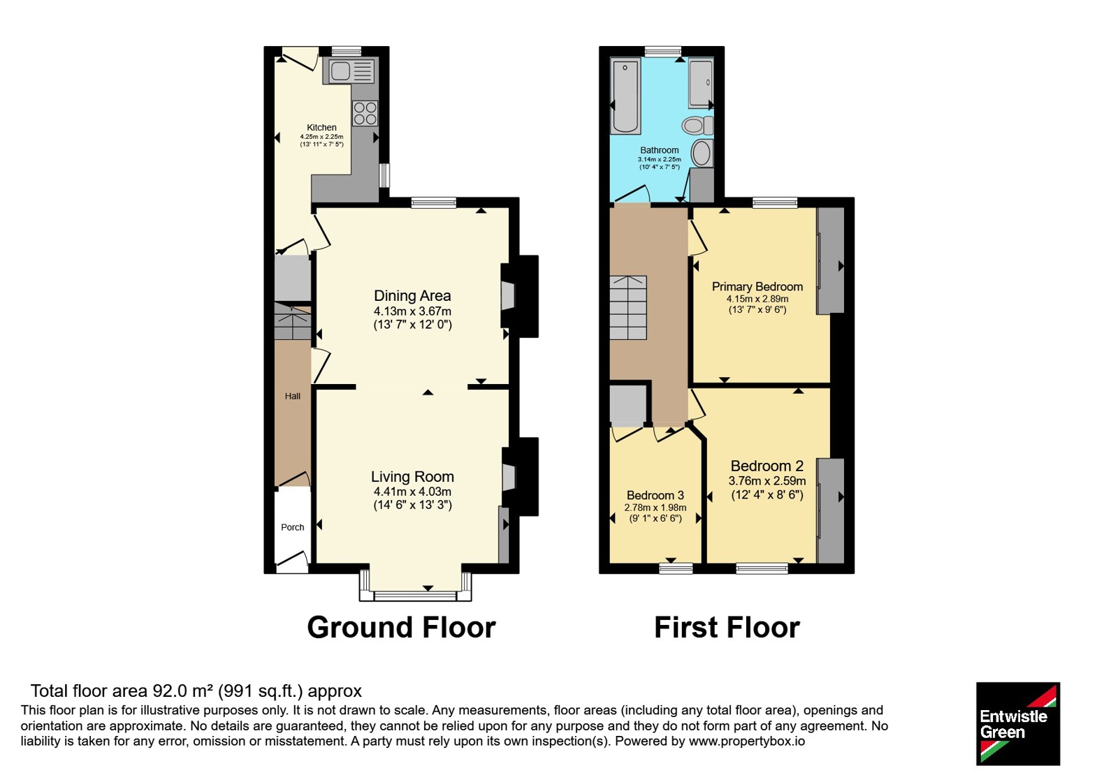 29, Fold Road, Lancashire floorplan