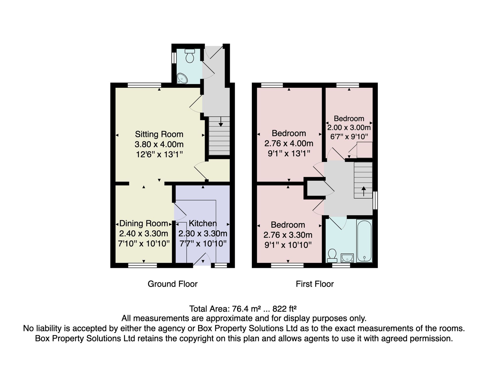 4 Larkspur Grove, Harrogate floorplan