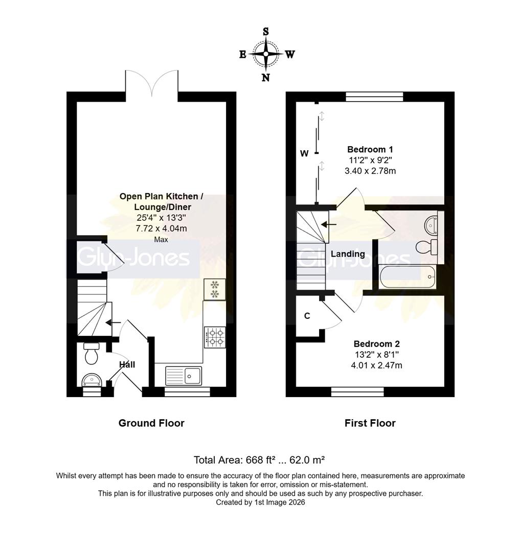 2, Meaden Way, Bognor Regis floorplan