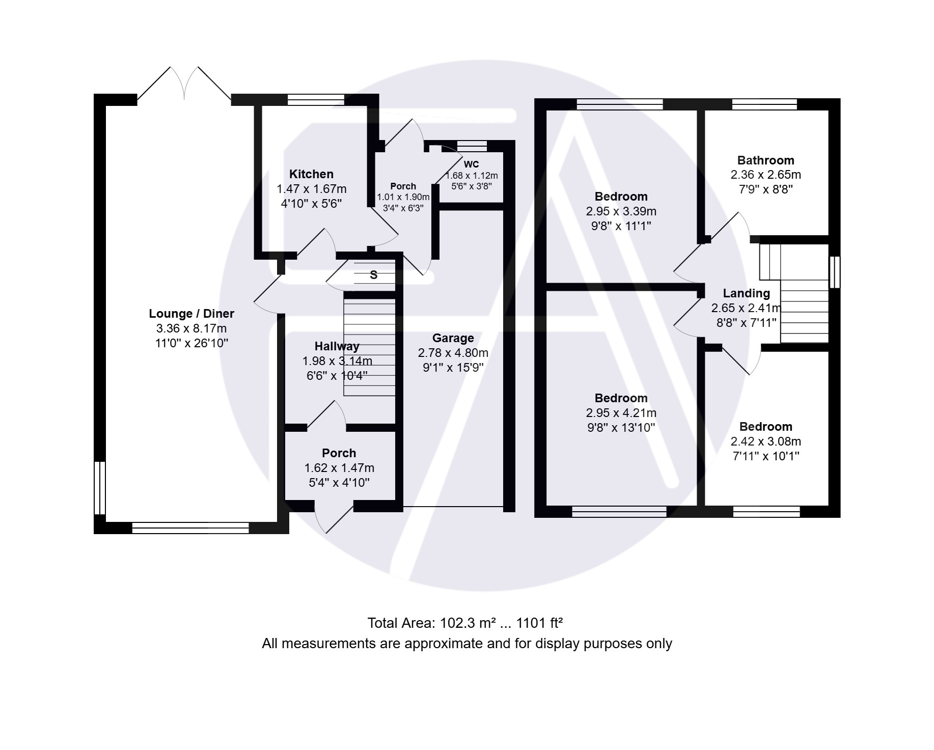 19 Arden Close, Southport, Merseyside floorplan