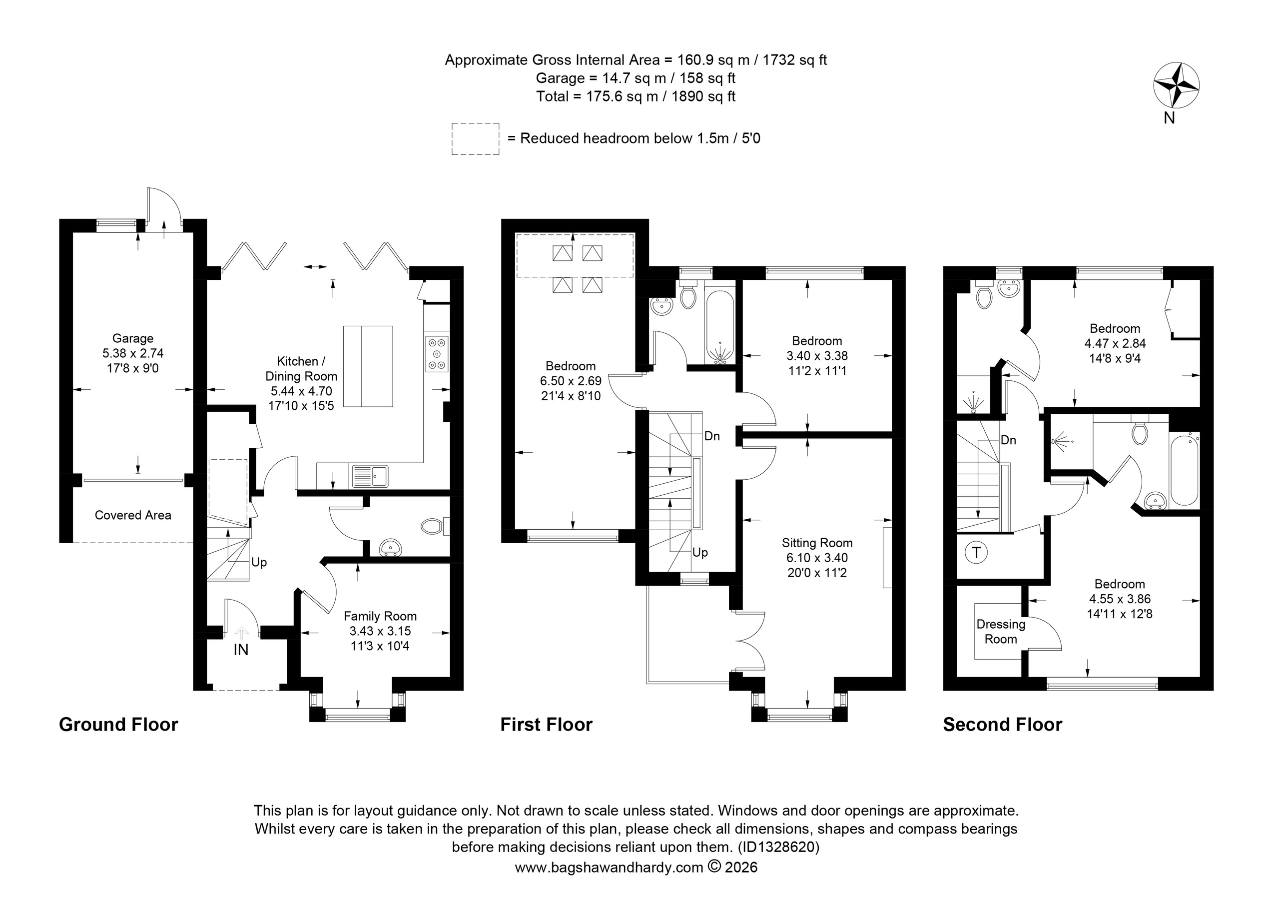 28 Lankester Square, Oxted floorplan
