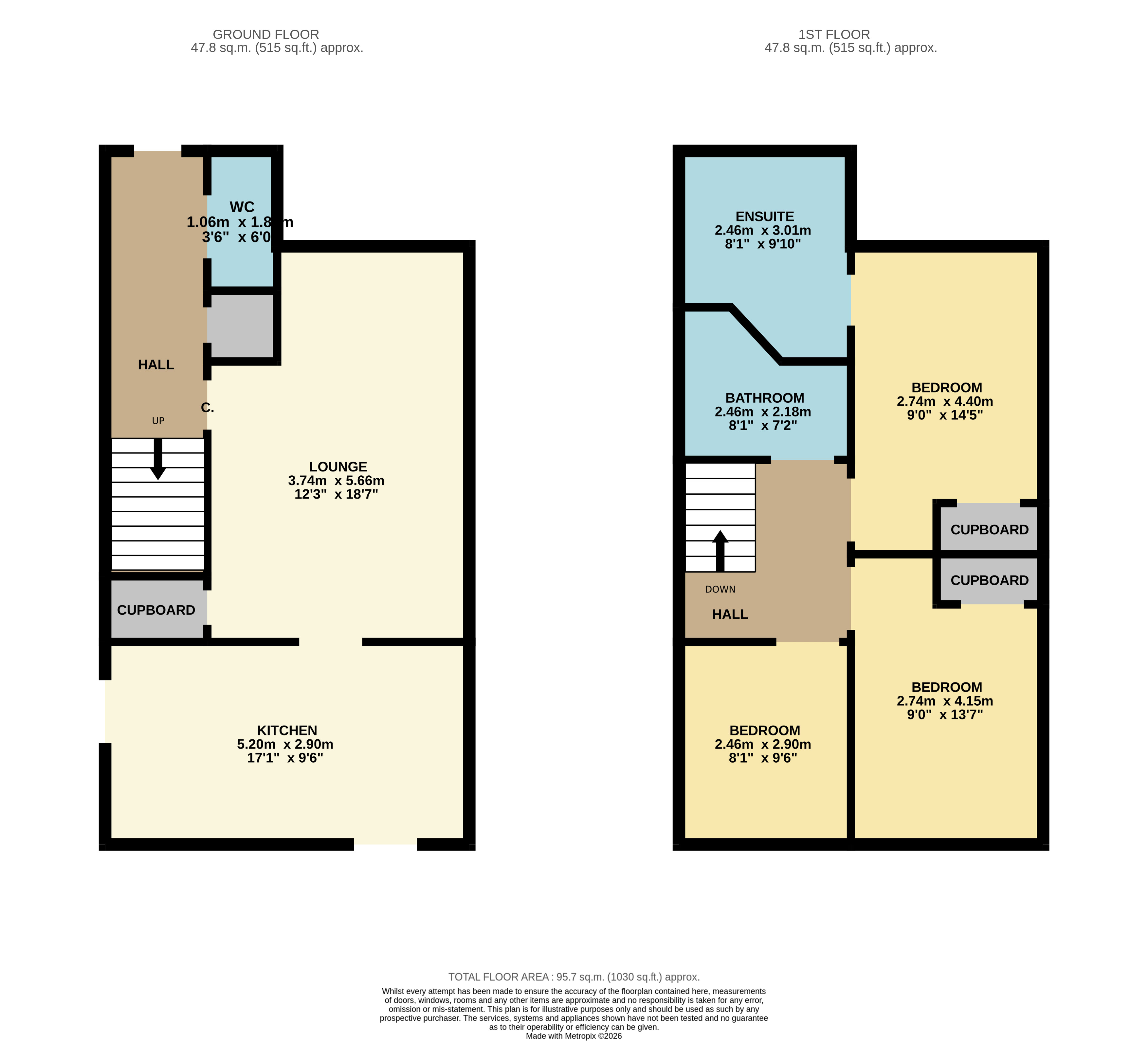 50, Mallard Drive, Montrose floorplan