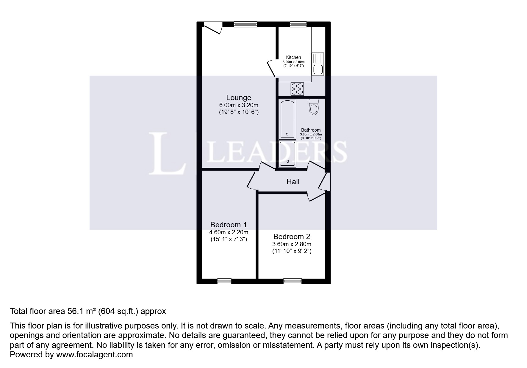 63B, Lowther Road, Bedfordshire floorplan
