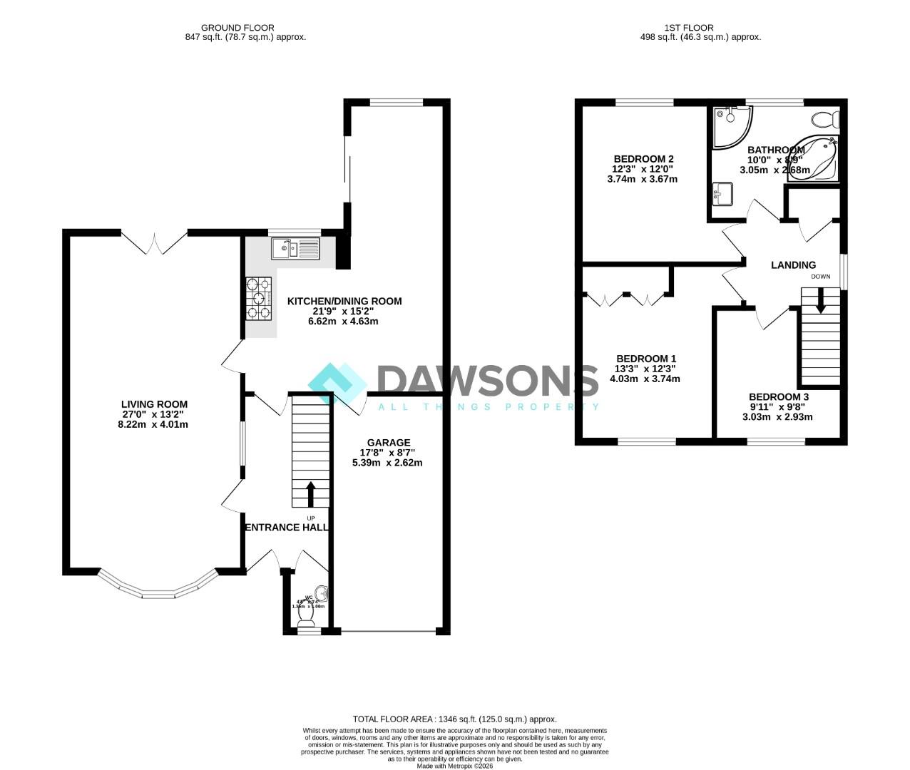 69, St. Andrews Close, Swansea floorplan