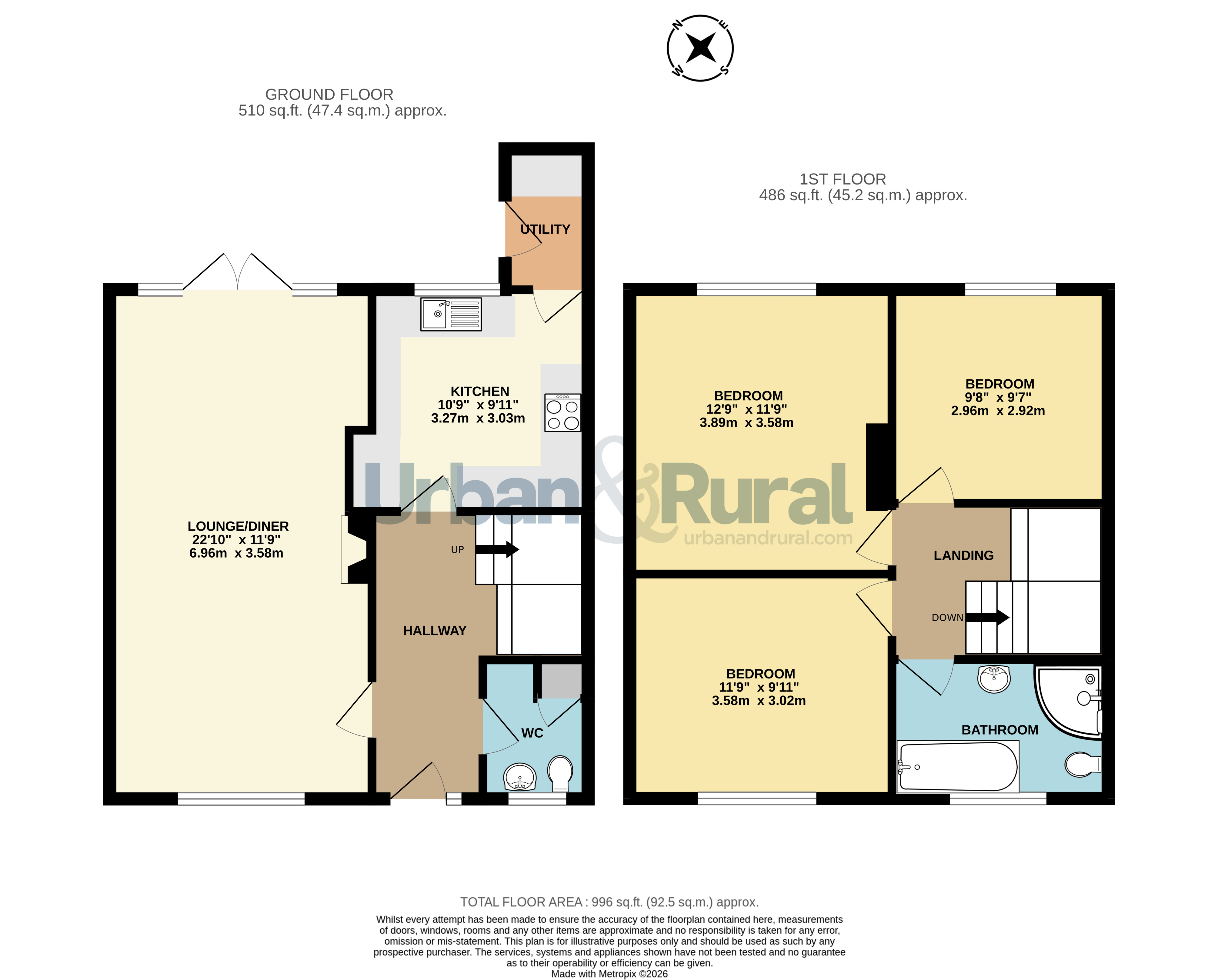 5, College Drive, Bedford floorplan
