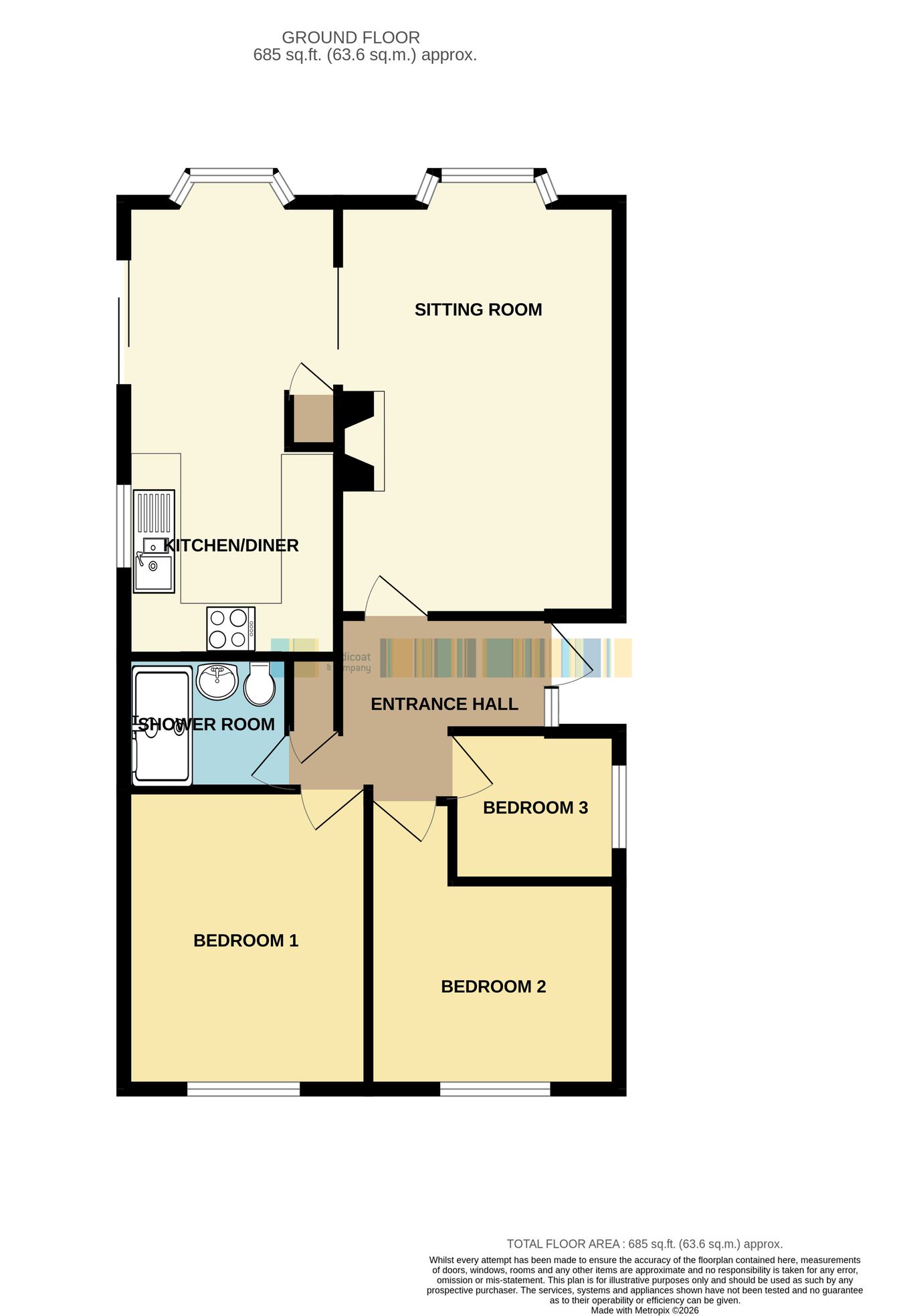 26, Hazelmere Avenue, St Austell floorplan