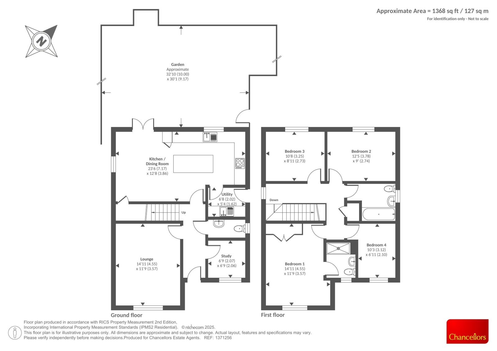 14 BARTLETT ROAD, Bloxham, Banbury floorplan