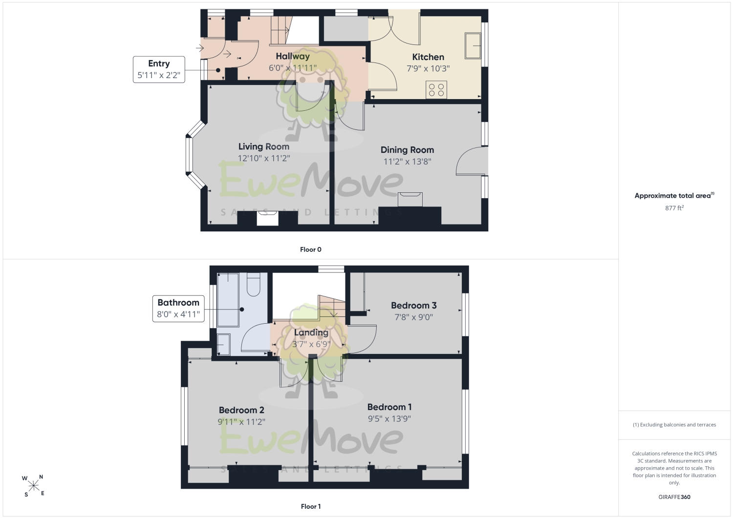 38, Park Road, Sale floorplan