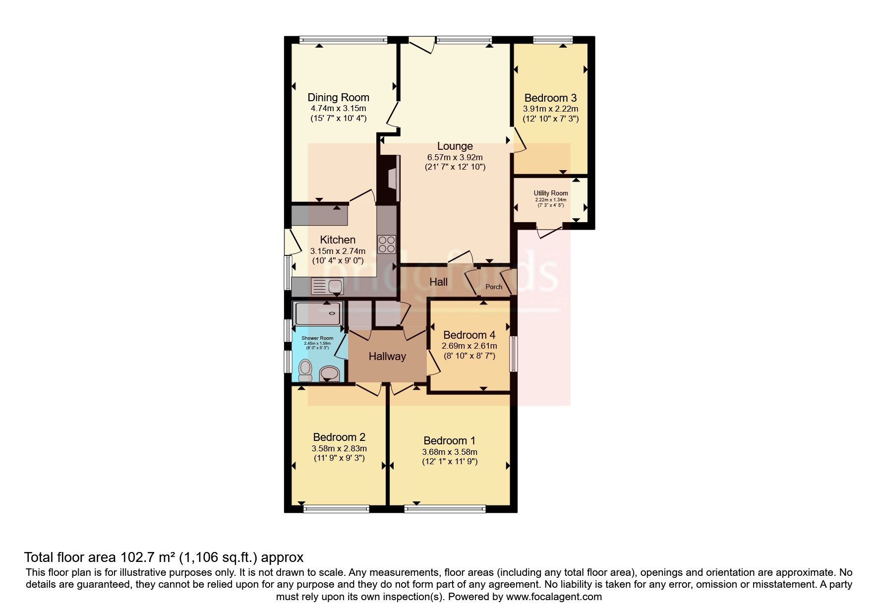 35 Troutbeck Road, 35, Troutbeck Road, Cheadle floorplan