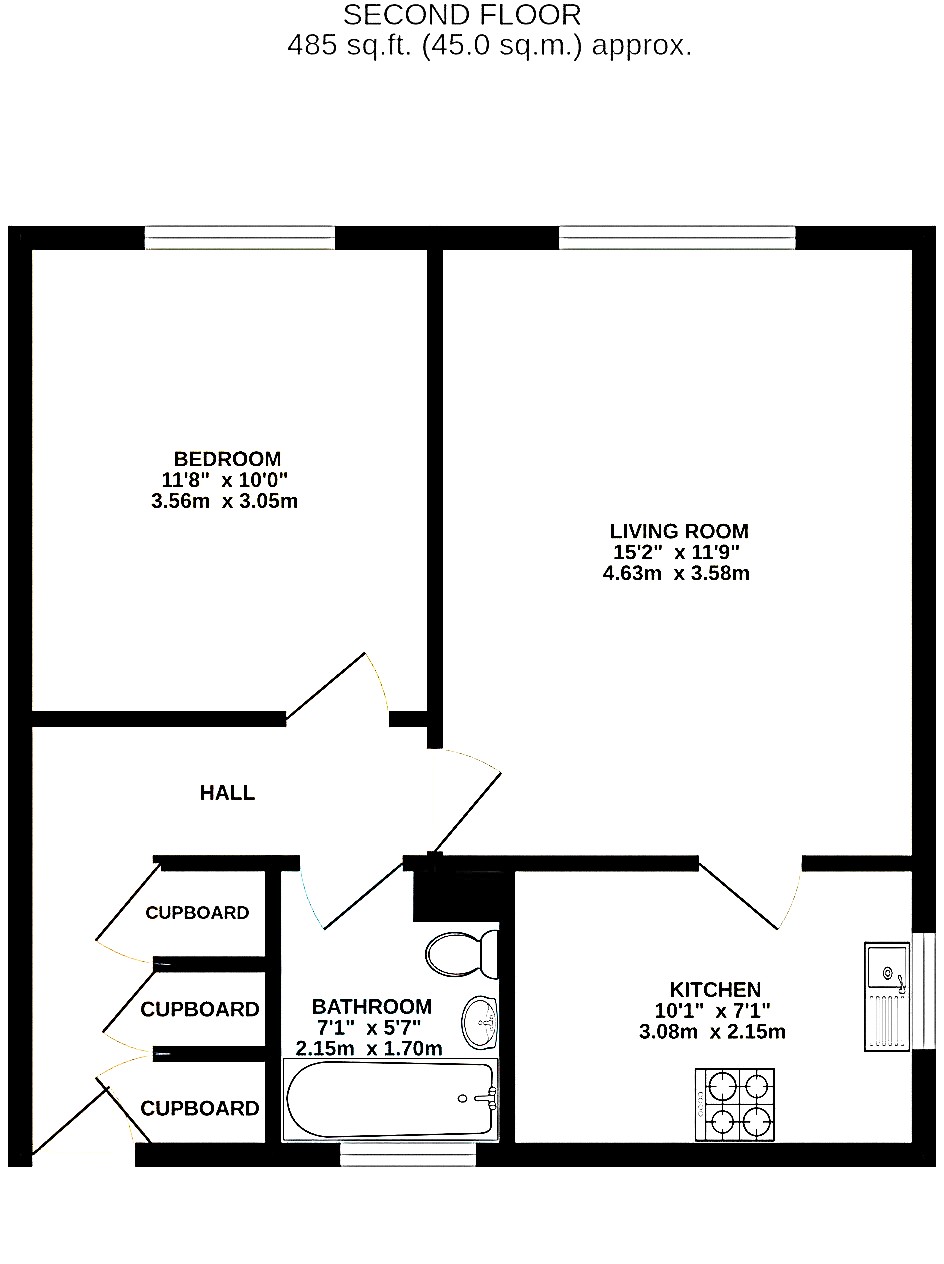 Craig Road, Stockport floorplan
