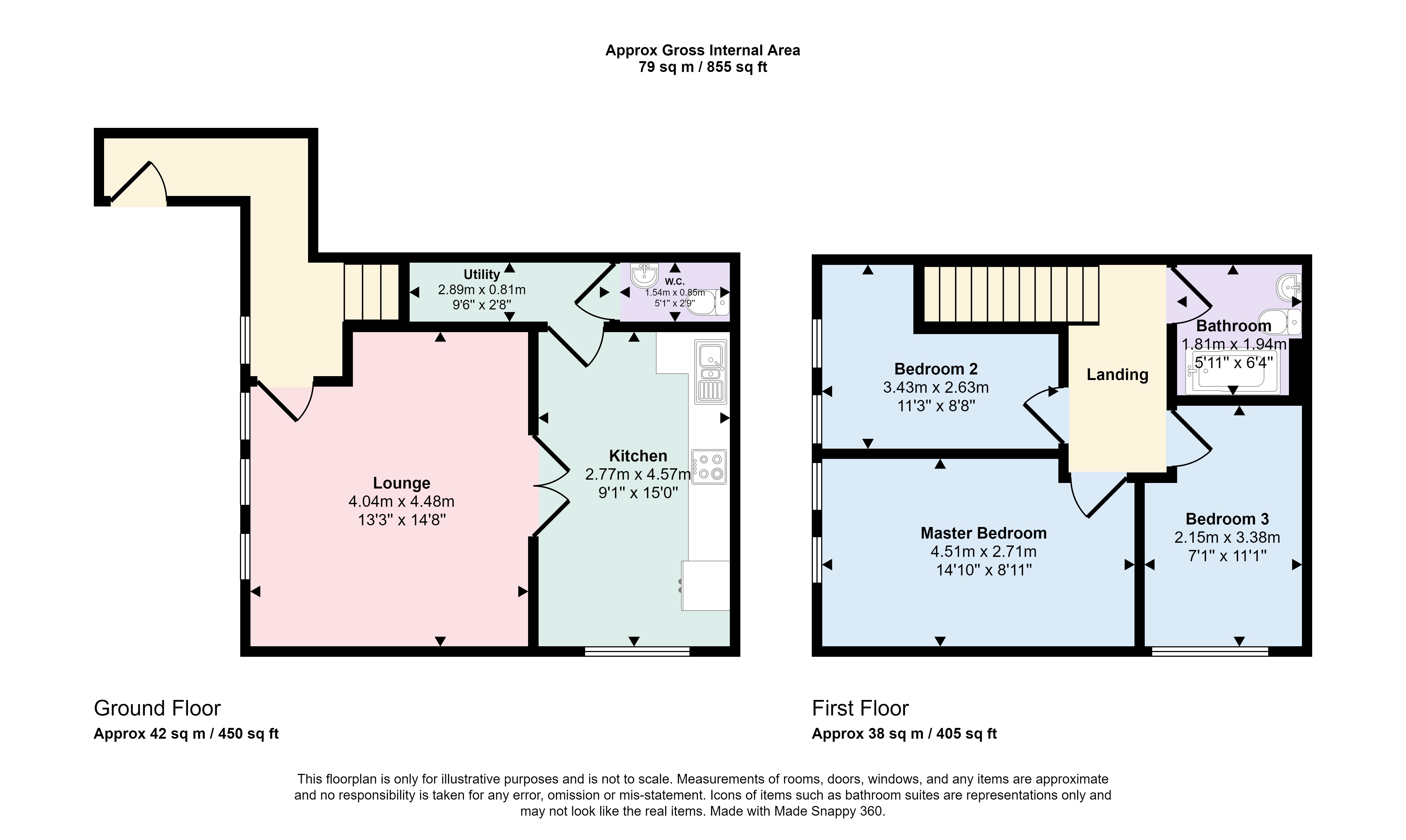 1, Finlay Court, St Blazey floorplan