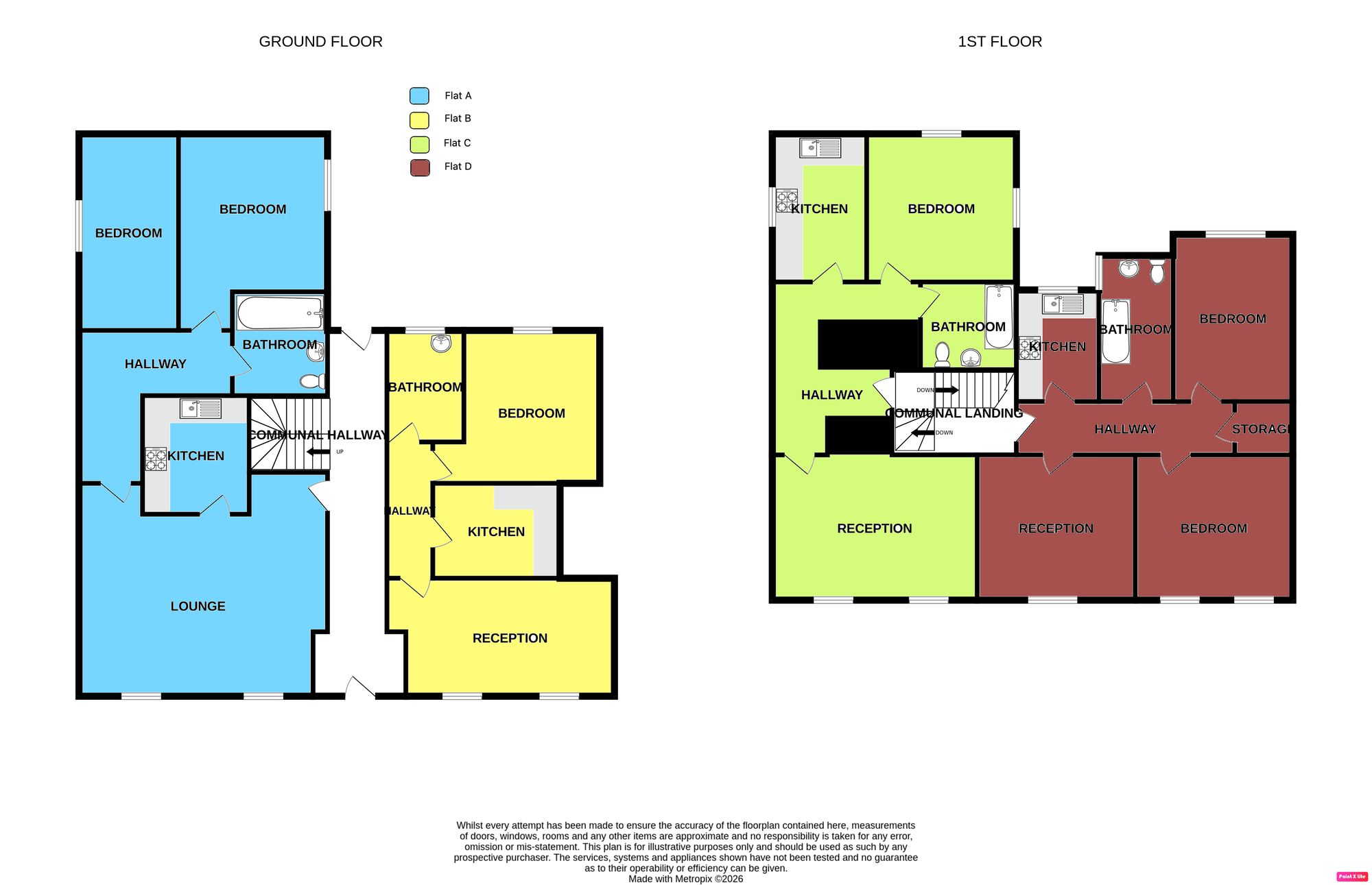 56, Shropshire Street, Market Drayton floorplan