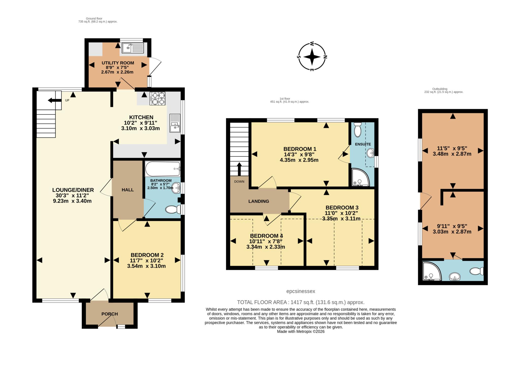 48, Goodwood Avenue, Brentwood floorplan
