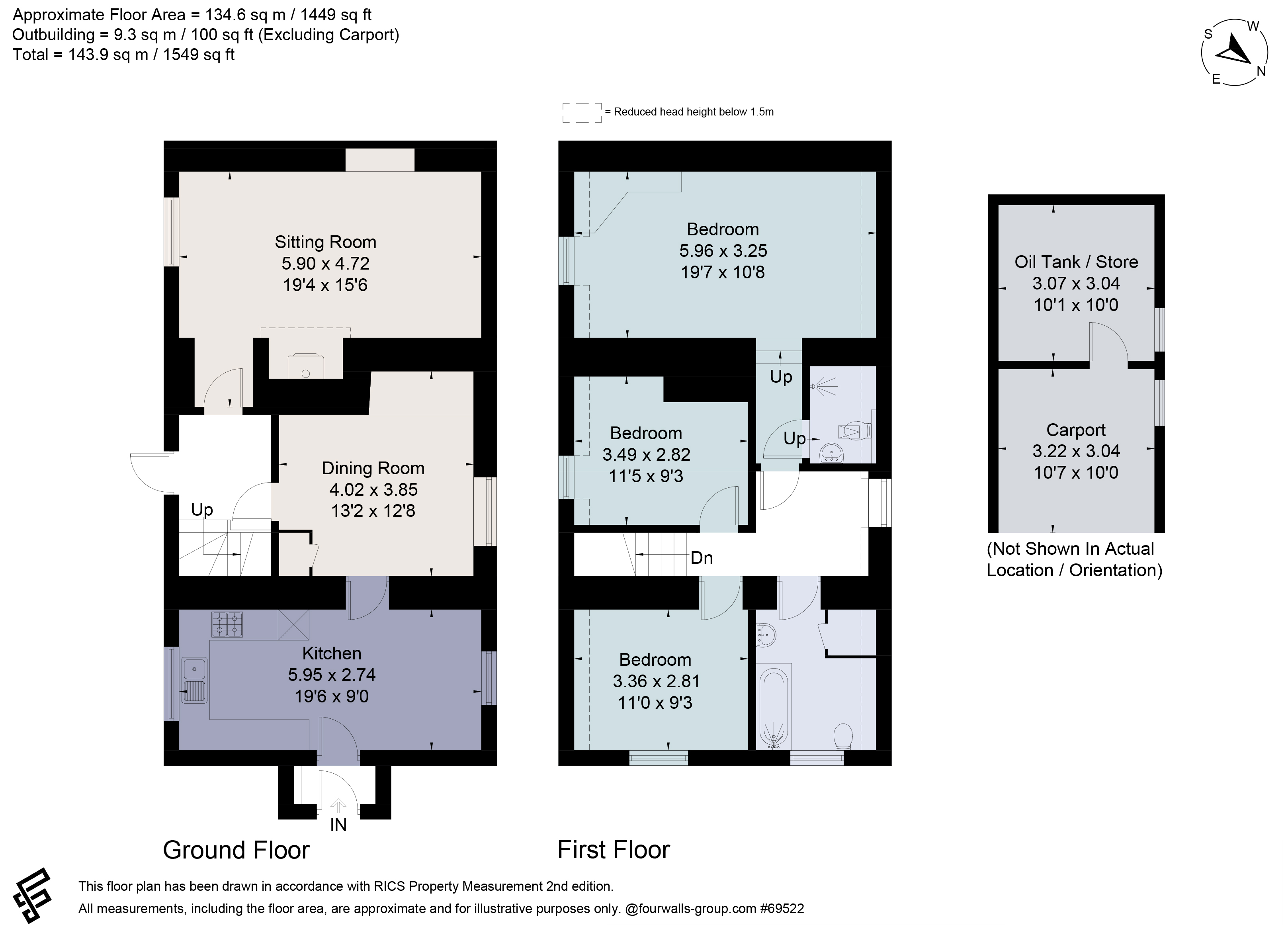 Stonehouse Cottages, Lower Swell, Cheltenham, Gloucestershire GL54, 3 ...