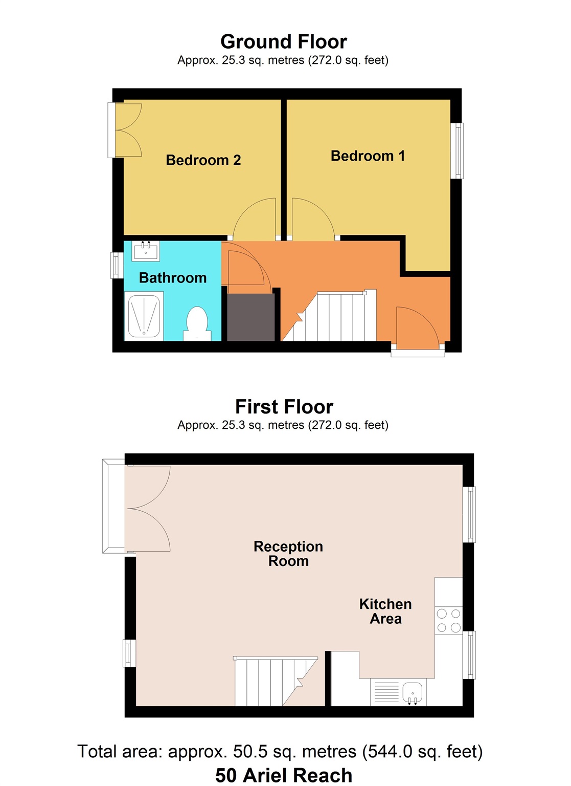 50, Ariel Reach, Newport floorplan
