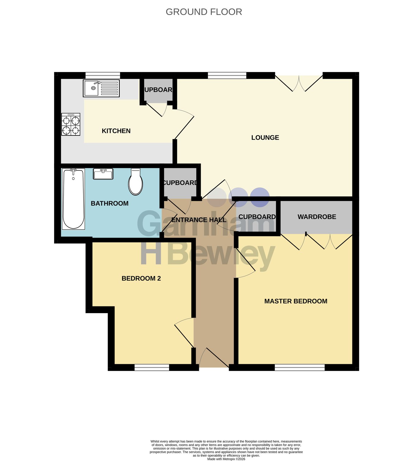 11 Felwater Court, London Road, Felbridge floorplan