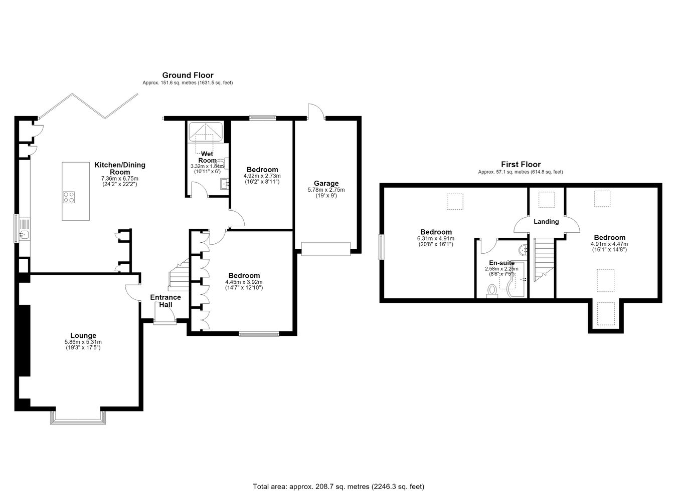 Brightside, The Street, Dover floorplan