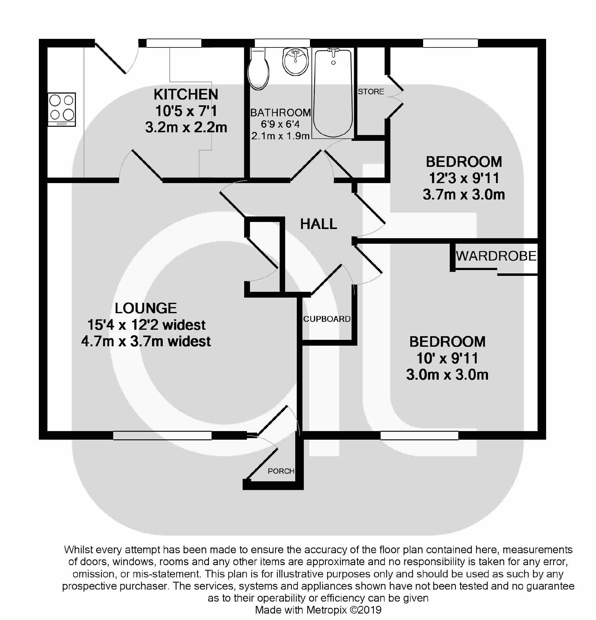 2 Bedrooms Flat for sale in Cherry Lane, Banknock, Bonnybridge, Stirlingshire FK4