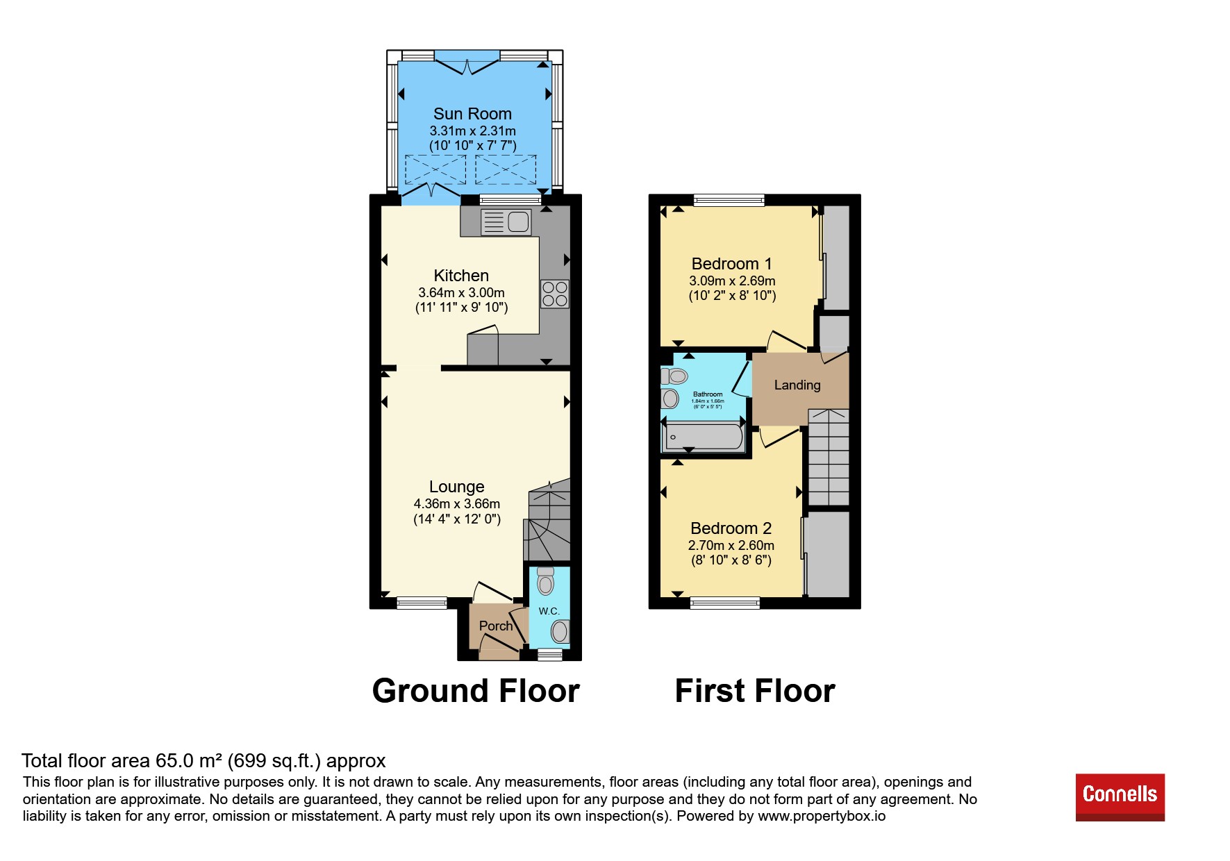 15, Alberta Drive, Horley floorplan