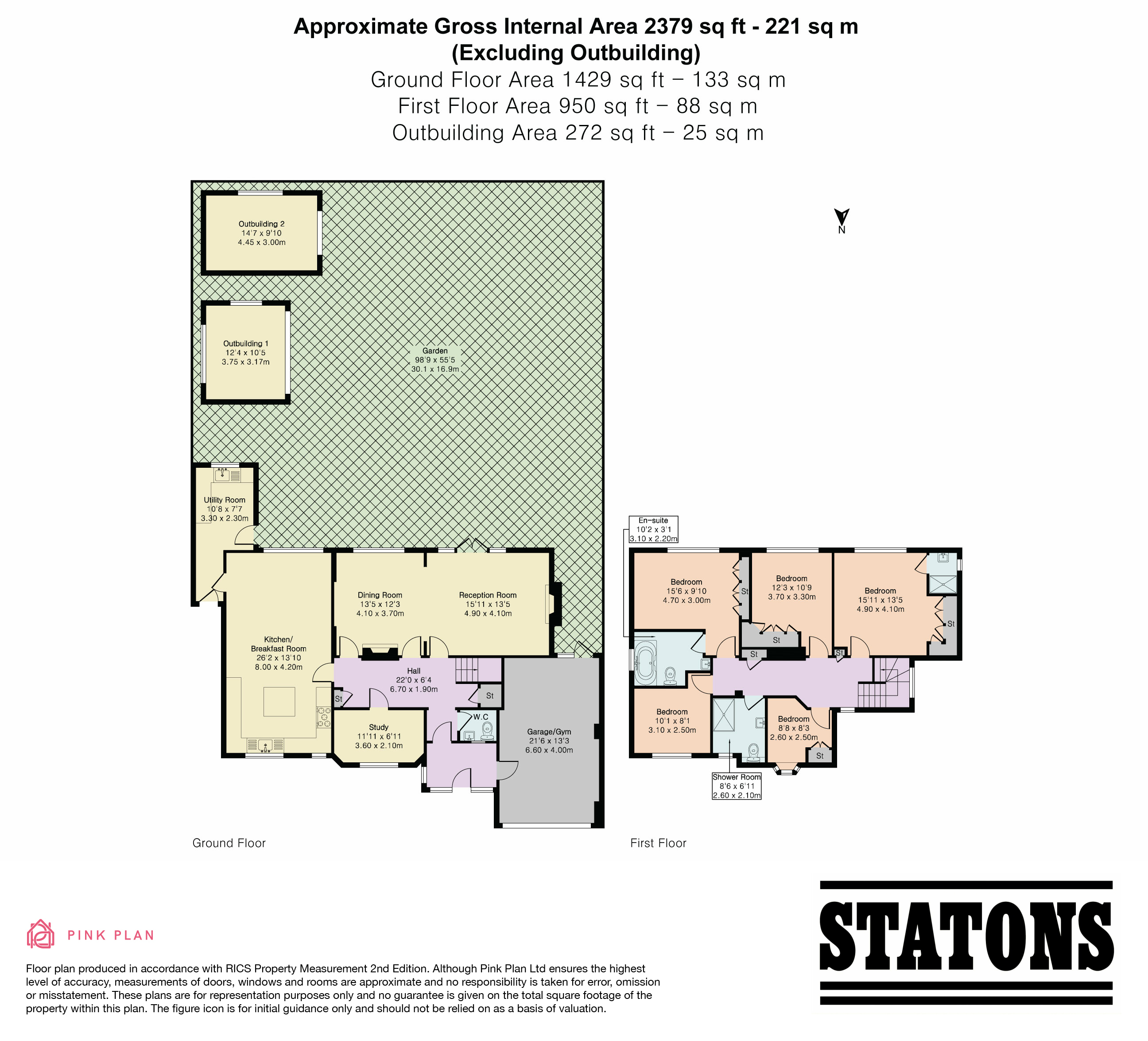 16, Waggon Road, Hadley Wood floorplan
