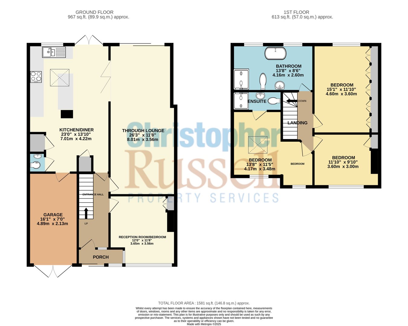 78, Raeburn Road, Sidcup floorplan