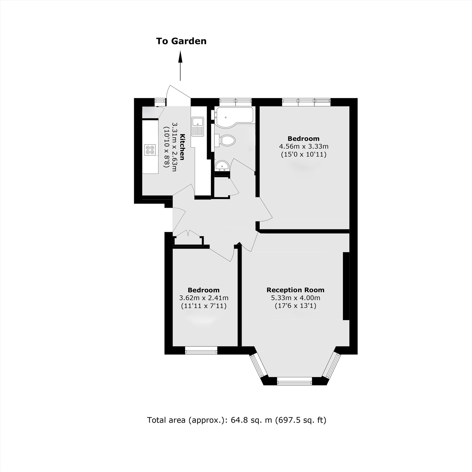 Flat 8 Drive Court, The Drive, Edgware floorplan