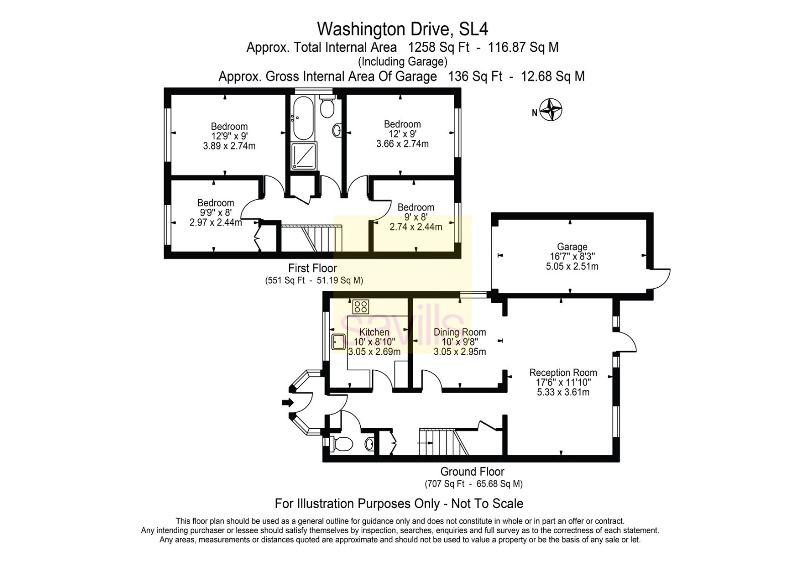 36, Washington Drive, Berkshire floorplan