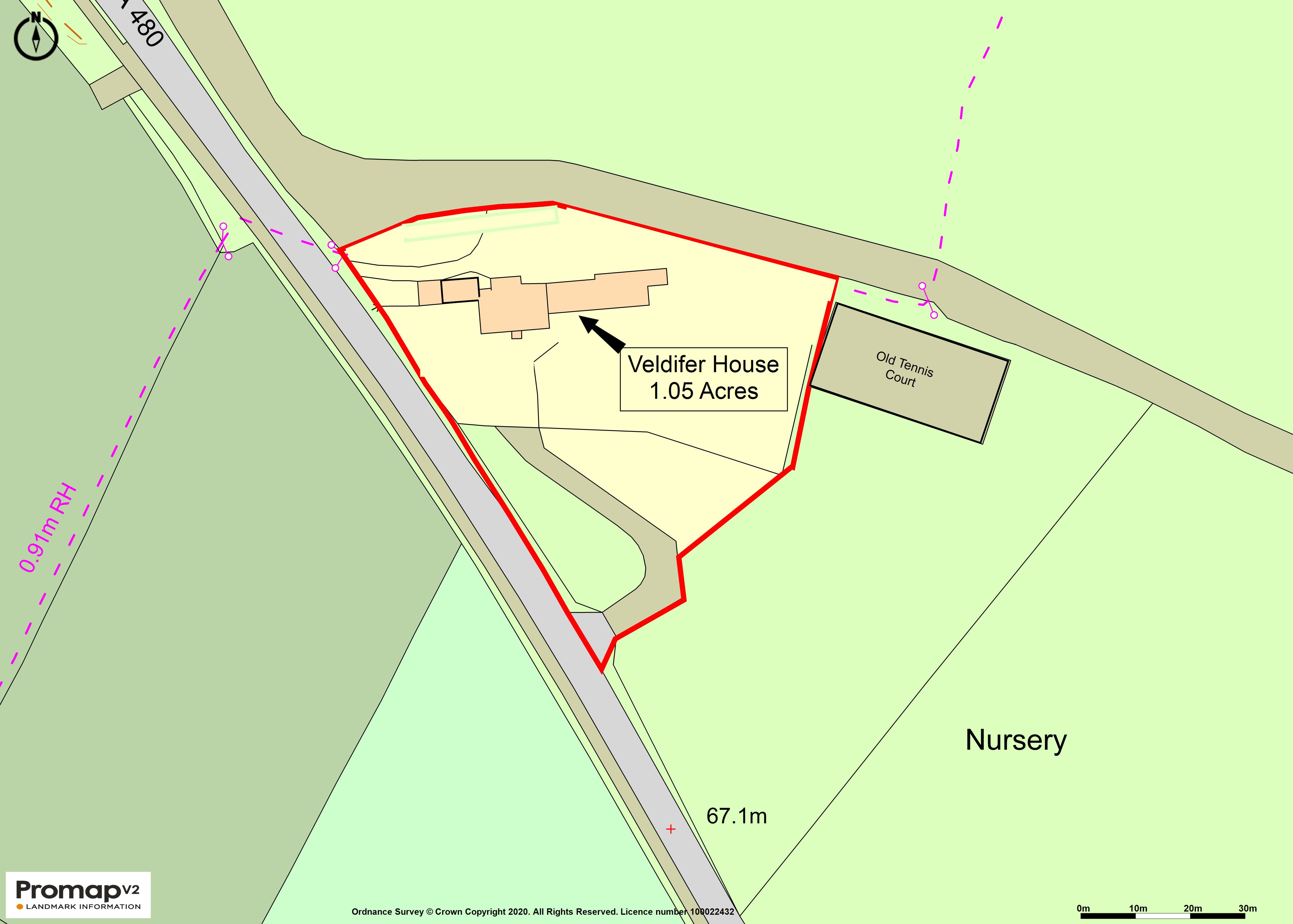 5 bed detached house for sale in Veldifer House, Stretton Sugwas