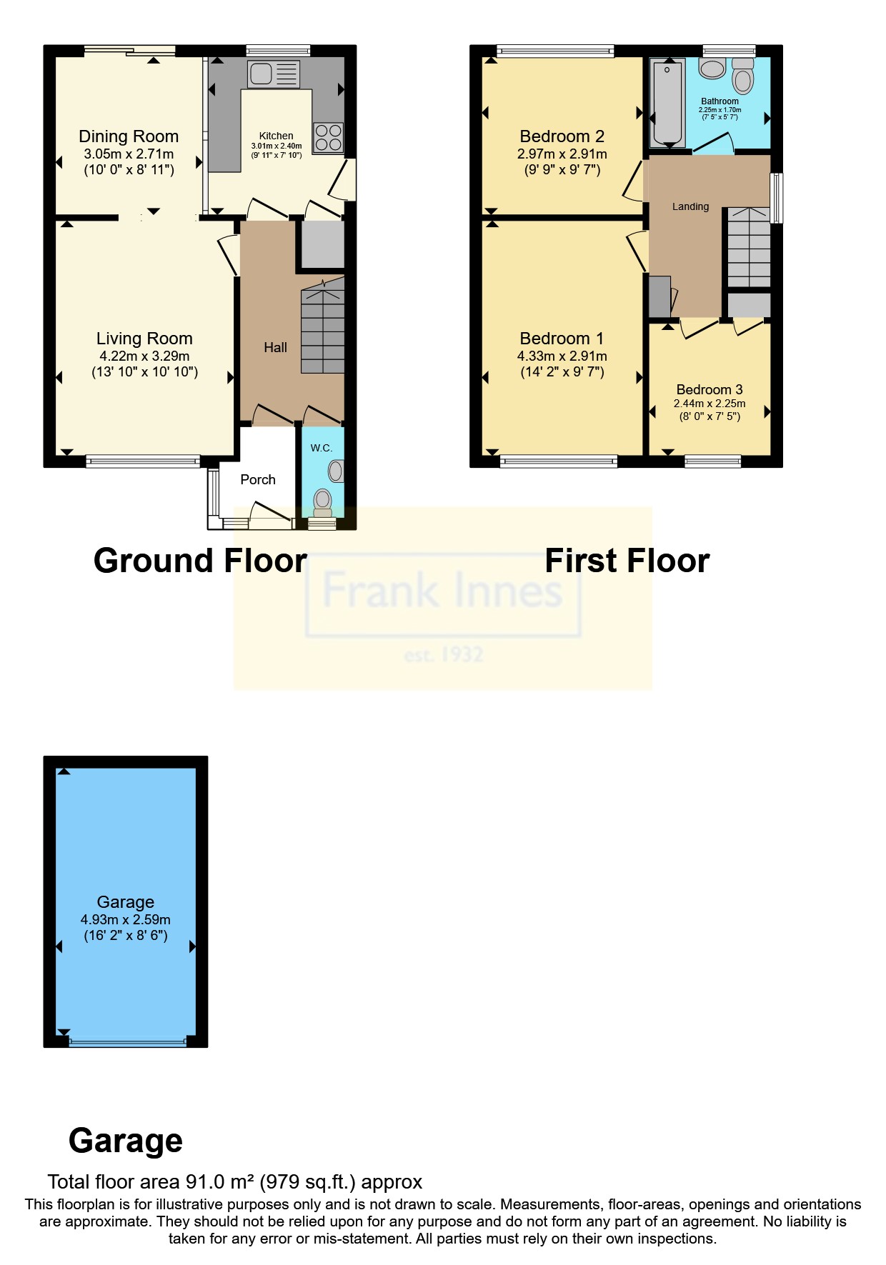 55, Belvoir Drive, Leicestershire floorplan