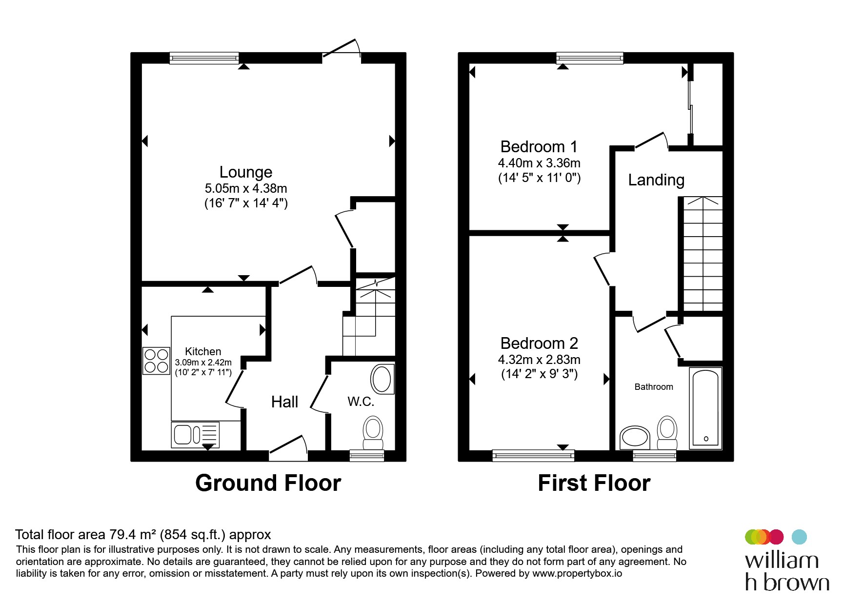 13, Heron Close, Norwich floorplan
