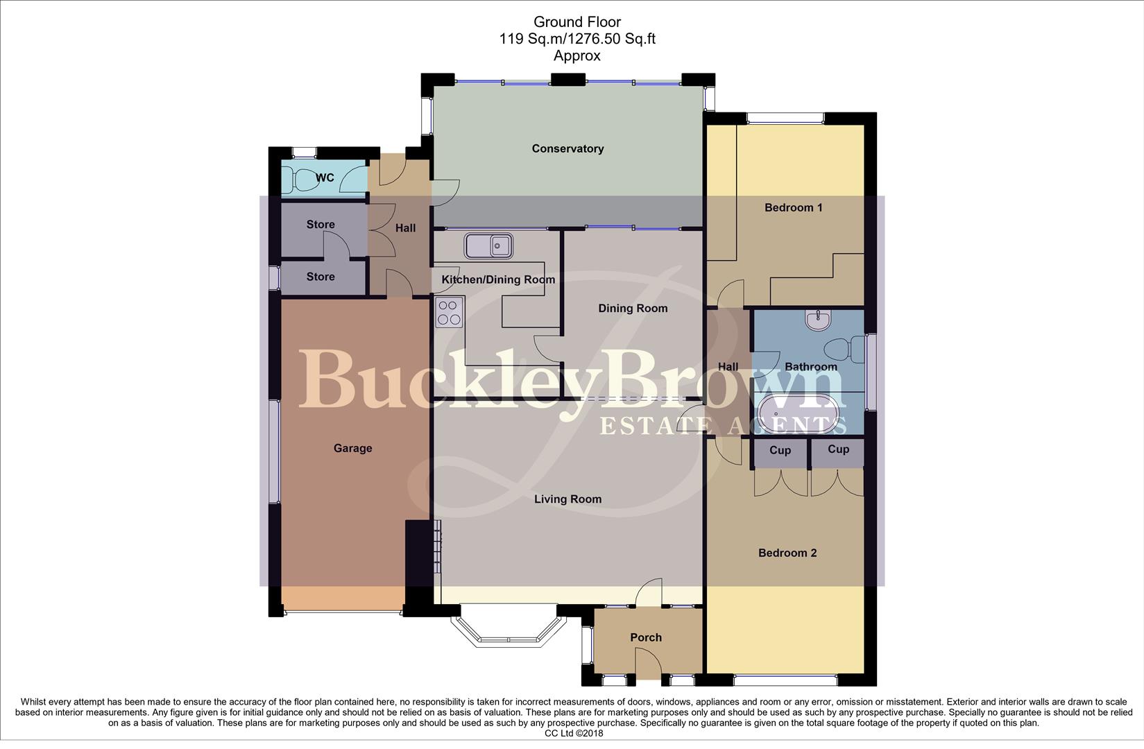 2 bed detached bungalow for sale in Chatsworth Drive, Mansfield NG18