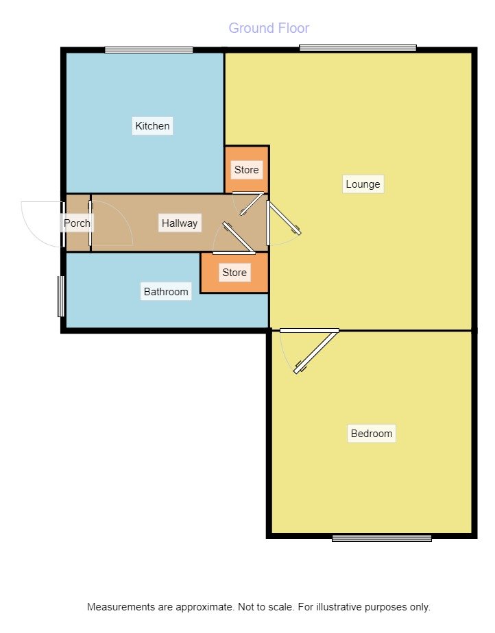 392, Griffiths Drive, Wolverhampton floorplan