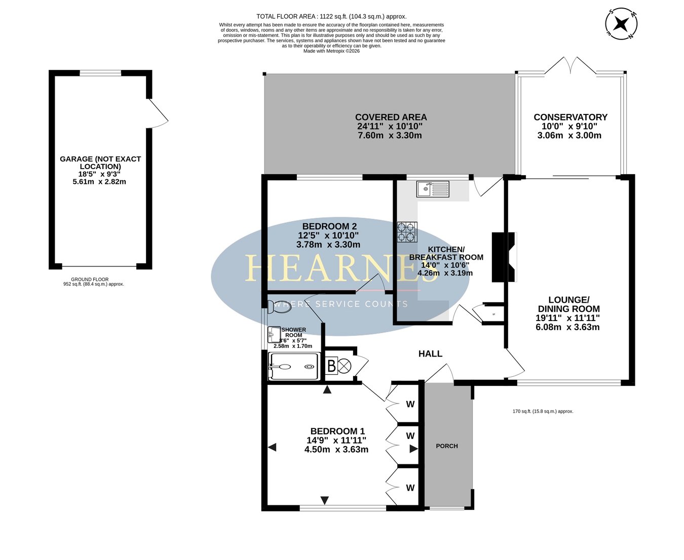 18, Stalbridge Drive, Ferndown floorplan