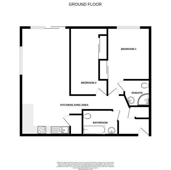 6, Buccaneer Court, Farnborough floorplan
