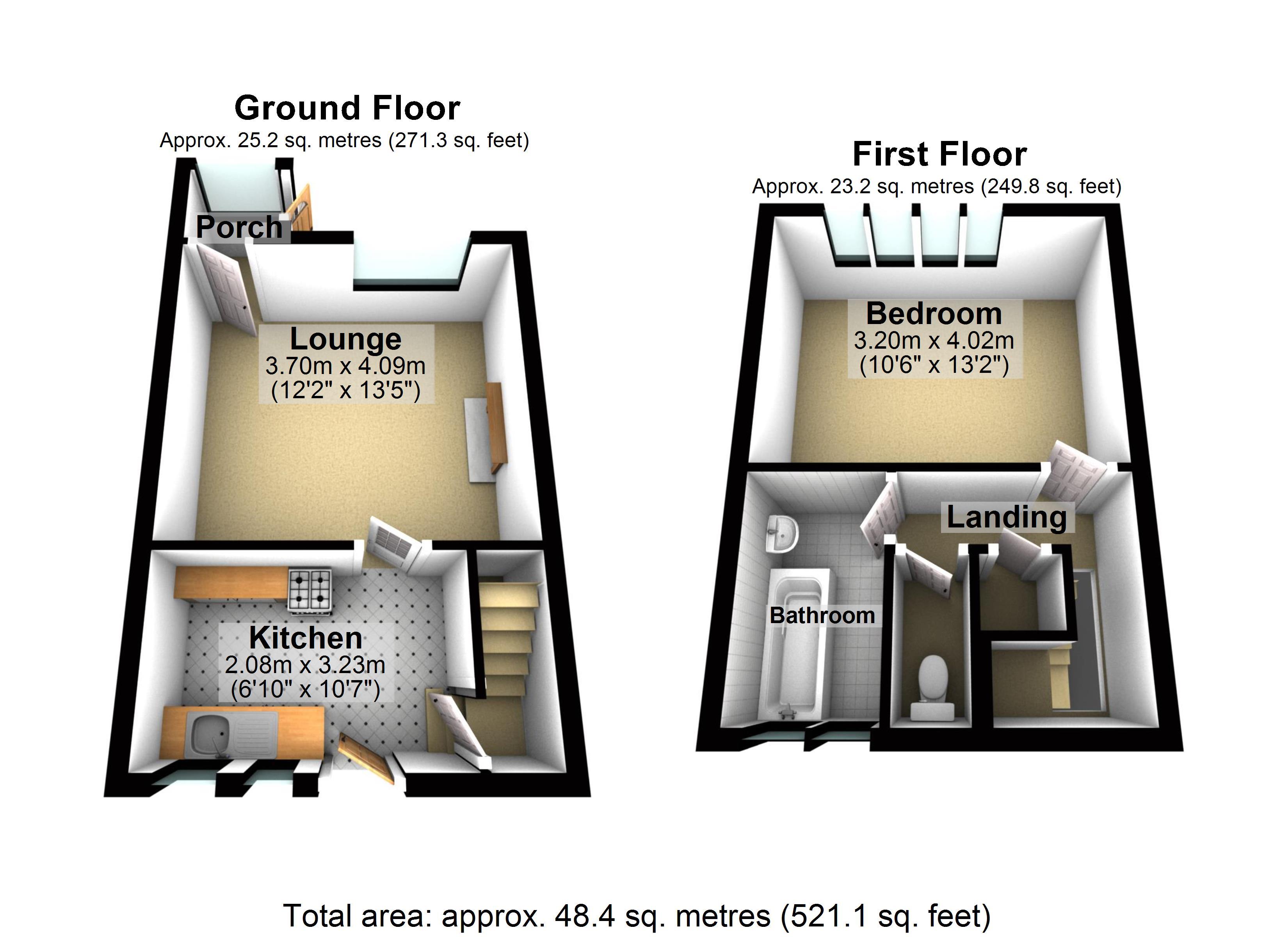 1 Bedrooms Terraced house for sale in Platt Lane, Dobcross OL3