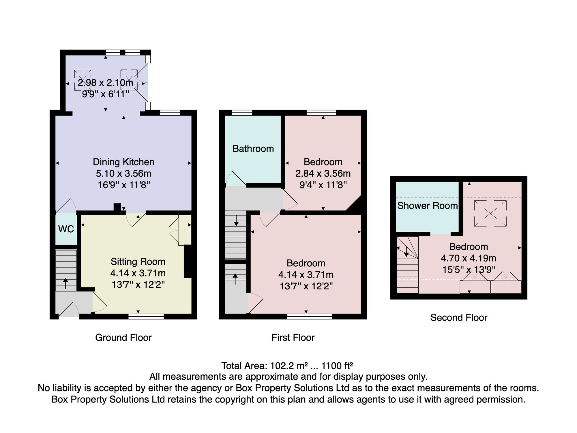 6 Harlow View, Harrogate floorplan
