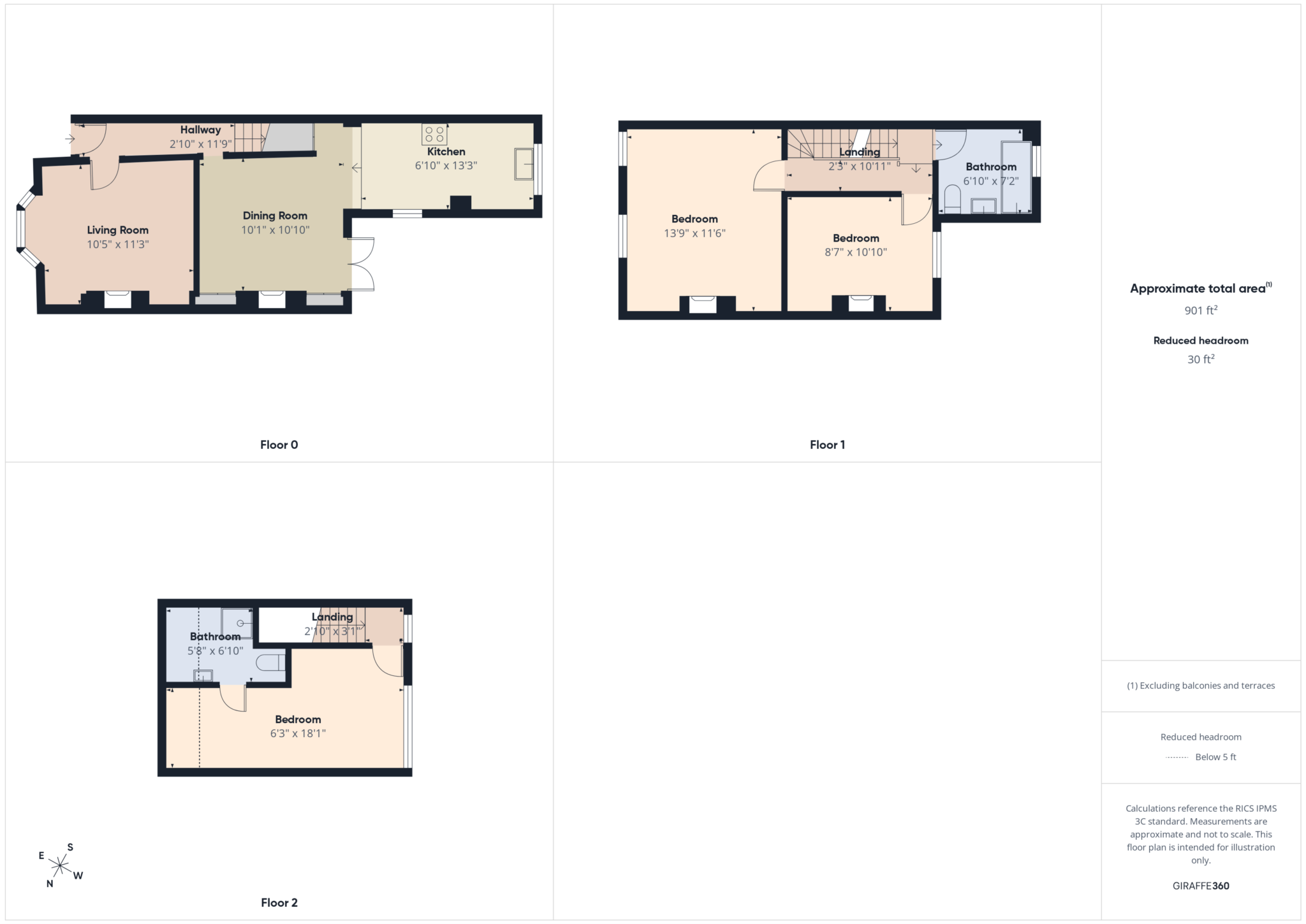 Trafalgar Road, Horsham floorplan