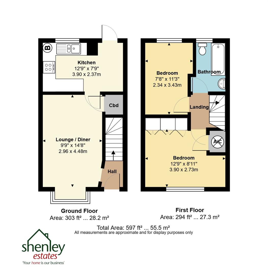 21, Trafford Close, Shenley floorplan