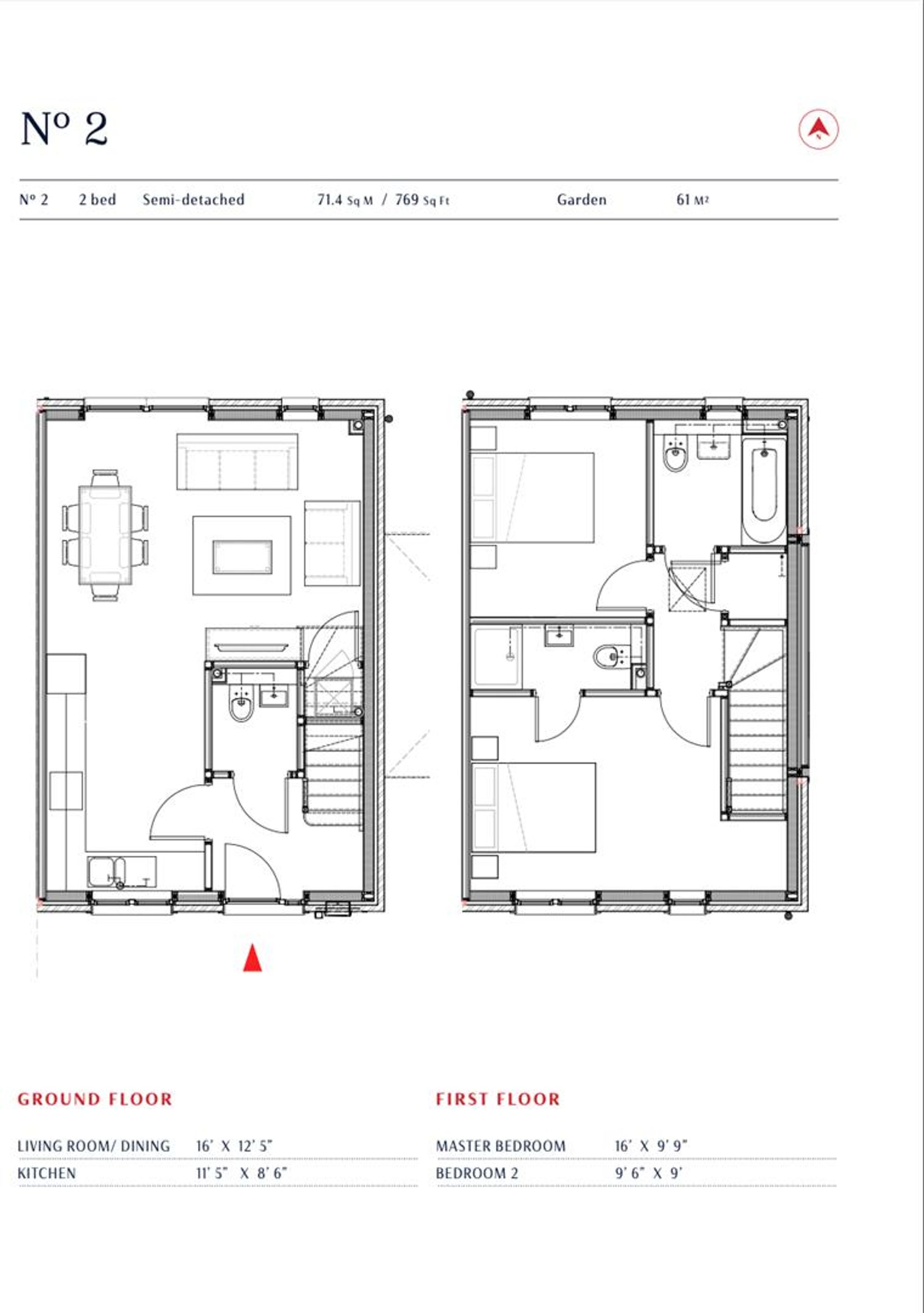 Plot 2 Saltmarsh Place, Maldon floorplan