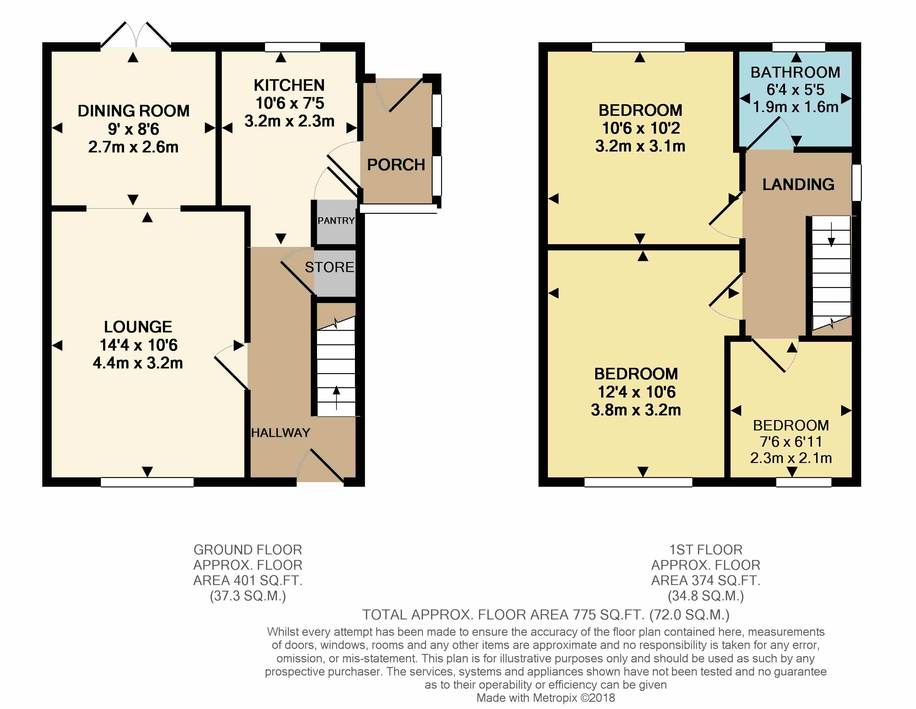 3 Bedrooms Semi-detached house to rent in Haggstones Road, Oughtibridge S35