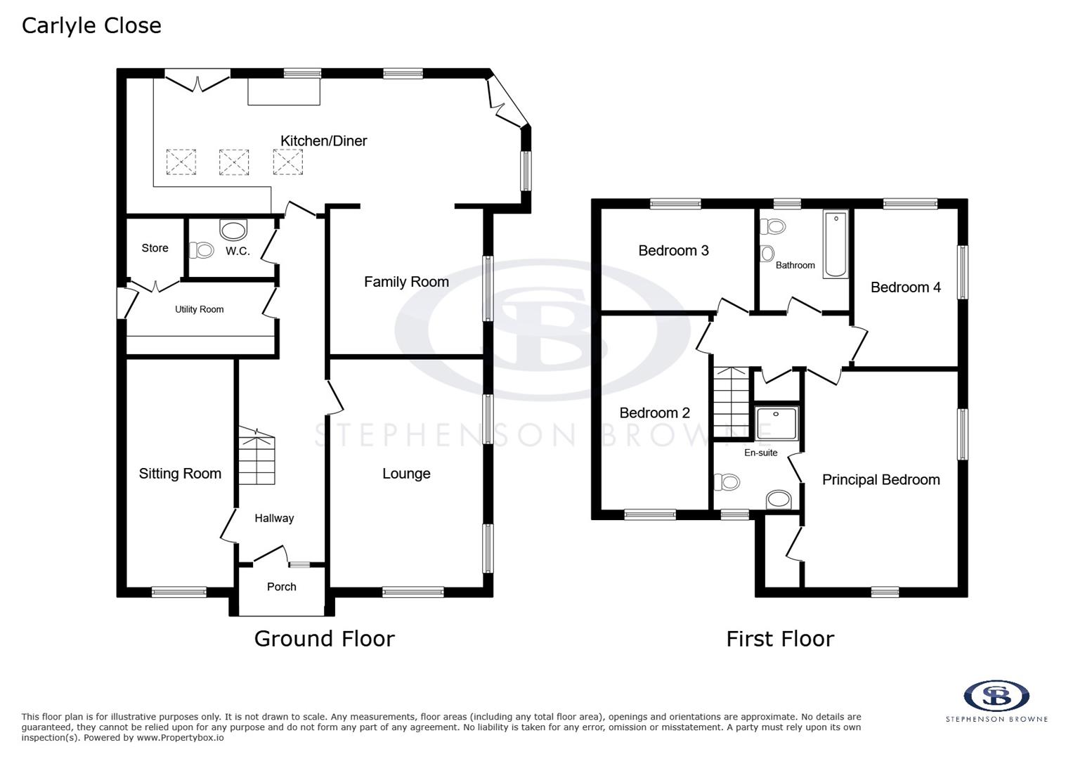 11, Carlyle Close, Stoke-On-Trent floorplan
