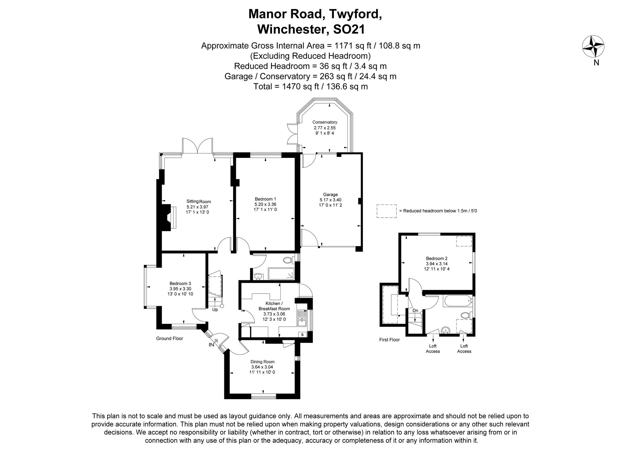 Meadow Cottage Manor Road, Winchester floorplan