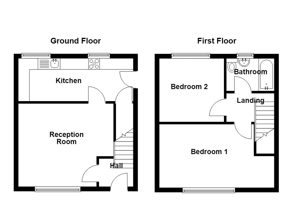 38, Hillside Road, Haslingden floorplan
